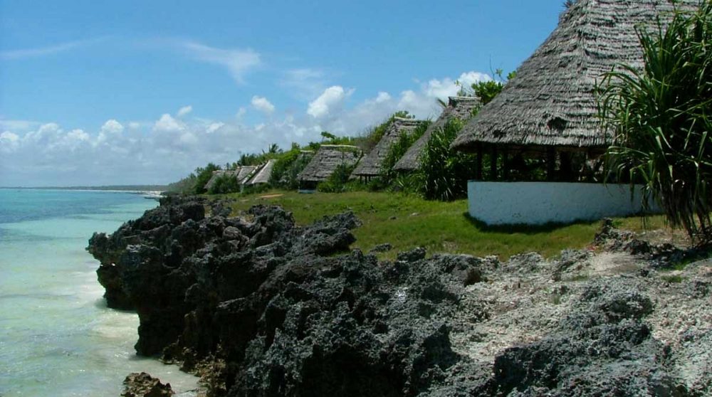 L'hôtel face à la plage
