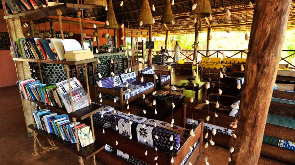 Le lounge à Zanzibar