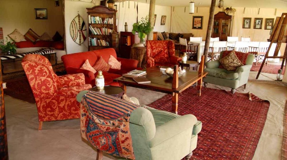 Le salon au Kenya