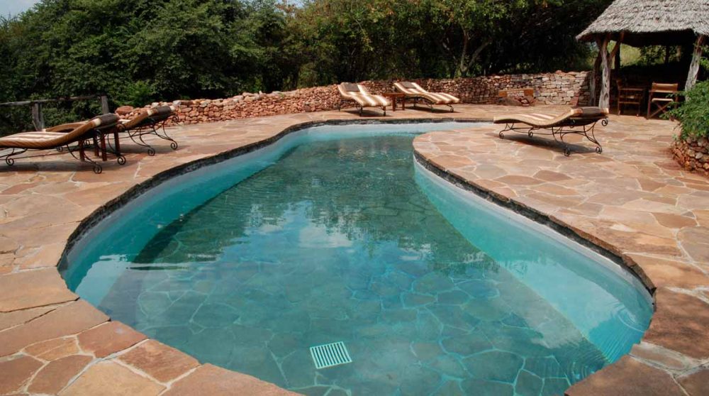 La piscine en Tanzanie