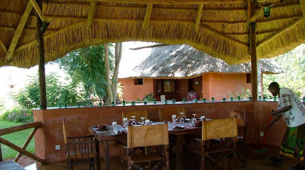 Le restaurant en Tanzanie