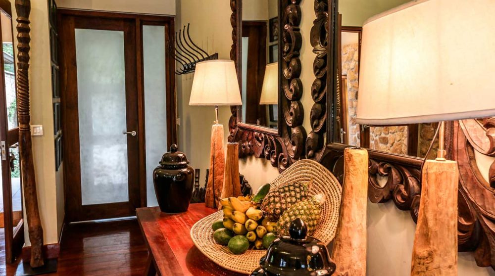 L'entrée de l'hôtel en Tanzanie