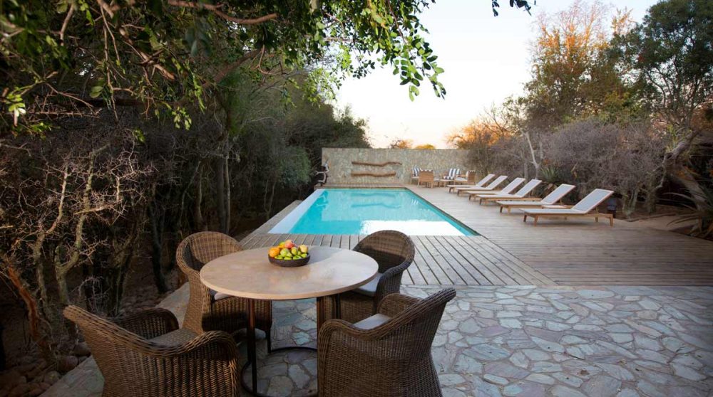 Autre vue de la piscine en Afrique du Sud