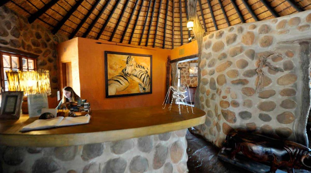 La récéption à Timbavati