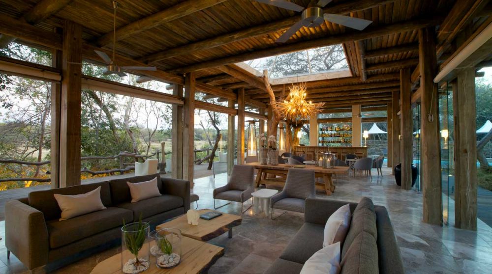 Le salon près du Game Reserve