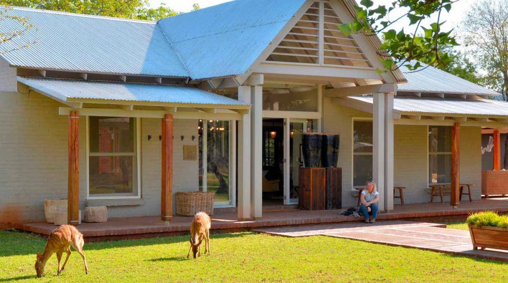 Vue de l'hôtel en Afrique du Sud