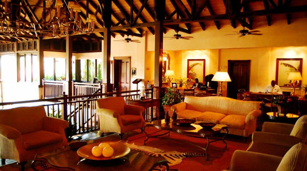 Salon à la réception en Afrique du Sud