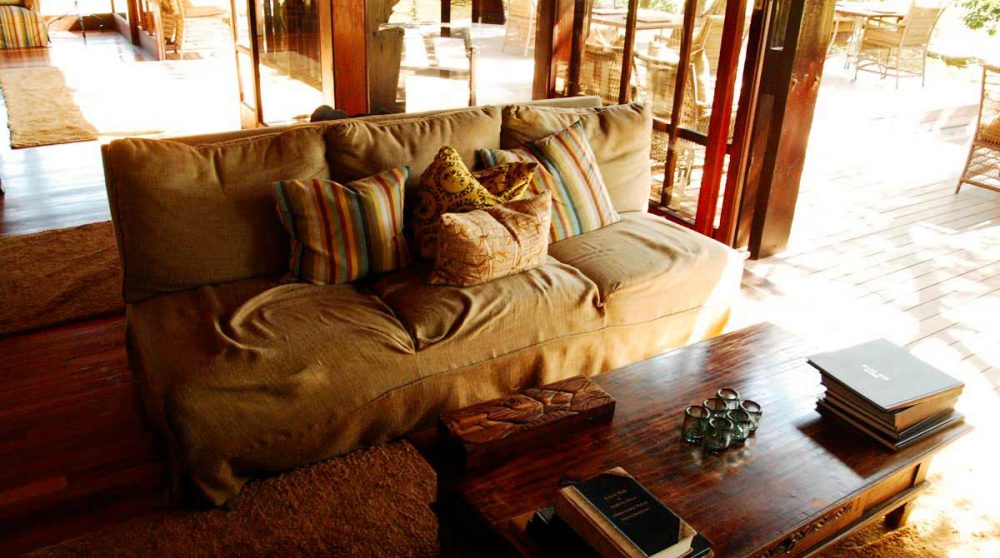 Le salon en Afrique du Sud