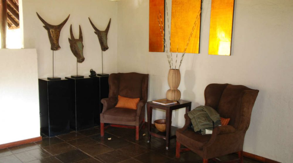 Fauteuils dans le salon près du parc Kruger