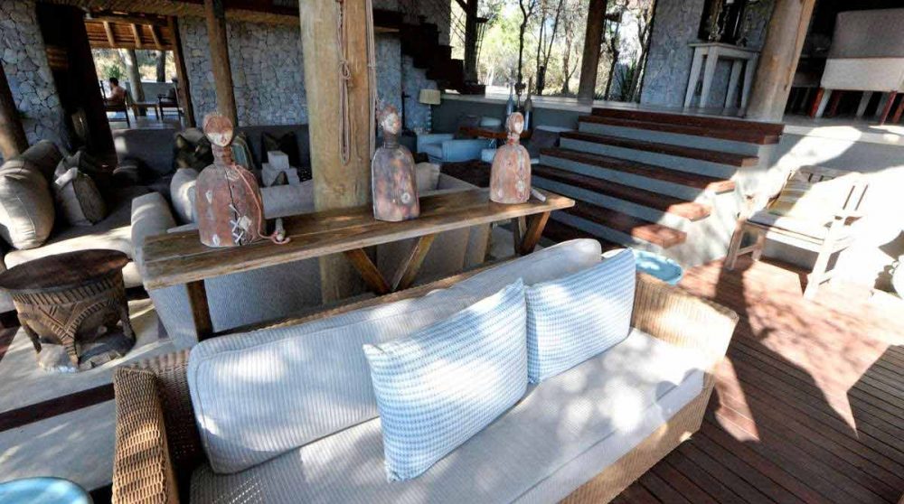 Décoration dans le salon en Afrique du Sud