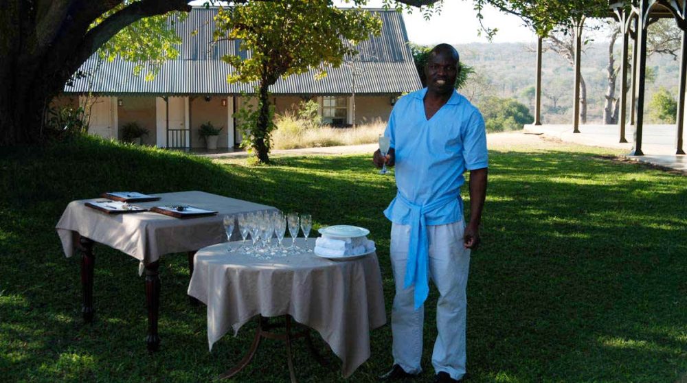 Personnel acceuillant à Sabi Sand