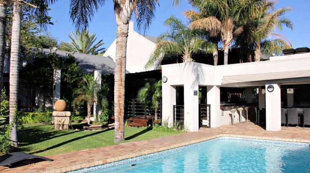 La piscine en Afrique du Sud