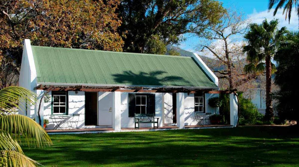 Bâtiment de l'hôtel en Afrique du Sud