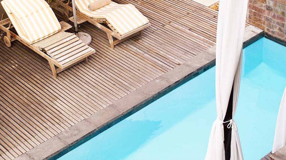 La piscine en Afrique du Sud