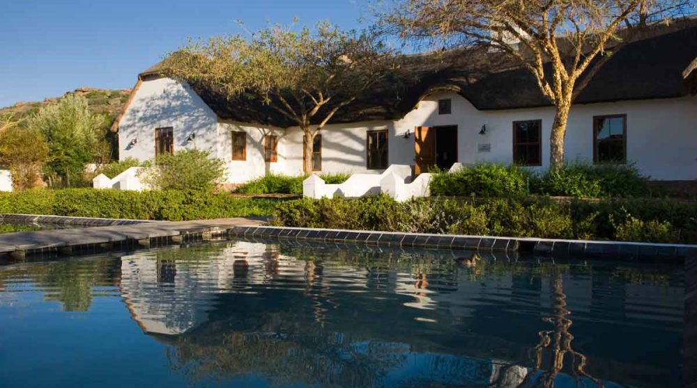 Un des bâtiments dans le Cederberg