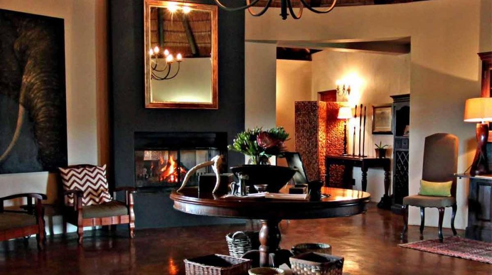 L'arrivée dans le salon en Afrique du Sud