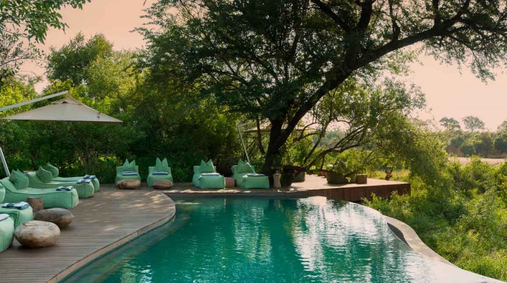 La piscine en Afrique du Sud