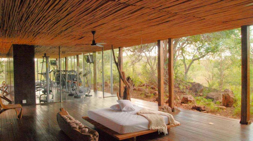 Salon et salle de sport en Afrique du Sud