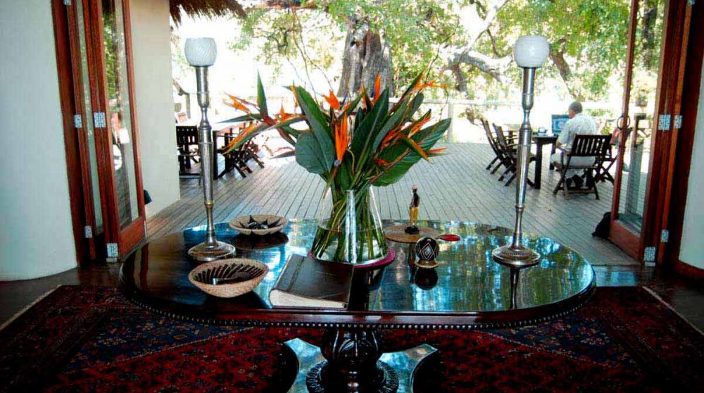 La décoration de l'entrée à Manyeleti