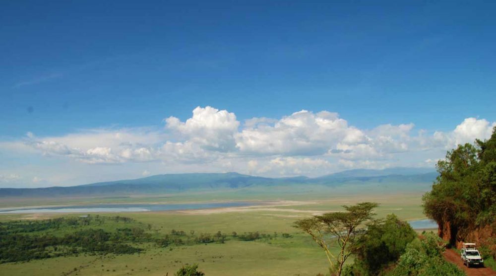 Le cratère Ngorongoro