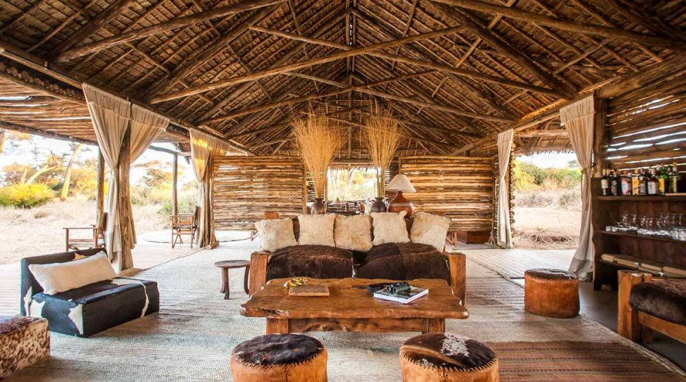 Le salon dans le Tarangire