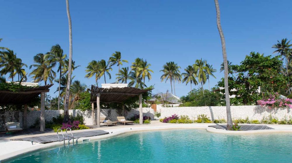 La piscine à Zanzibar