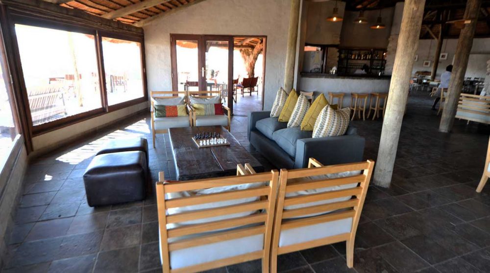 Le salon en Namibie