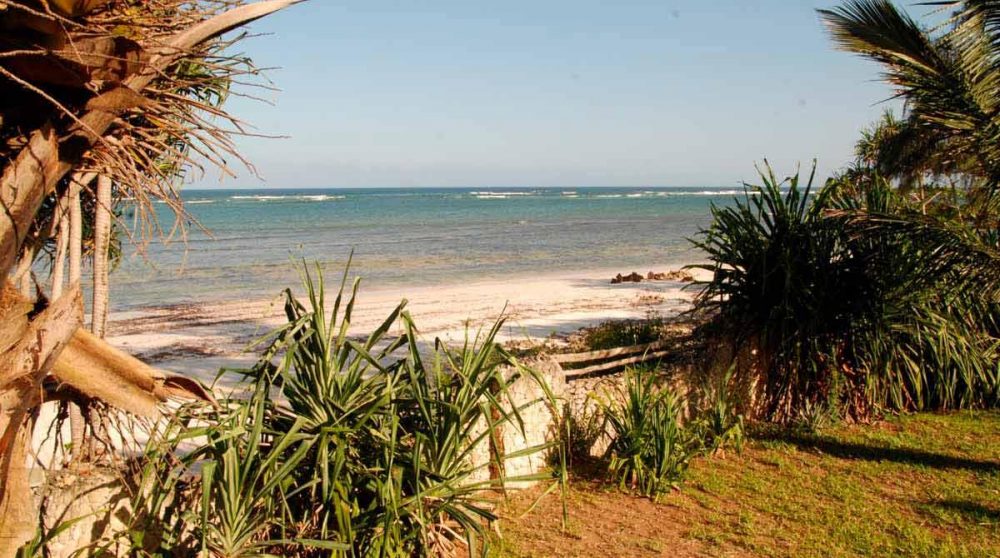 La plage au Kenya