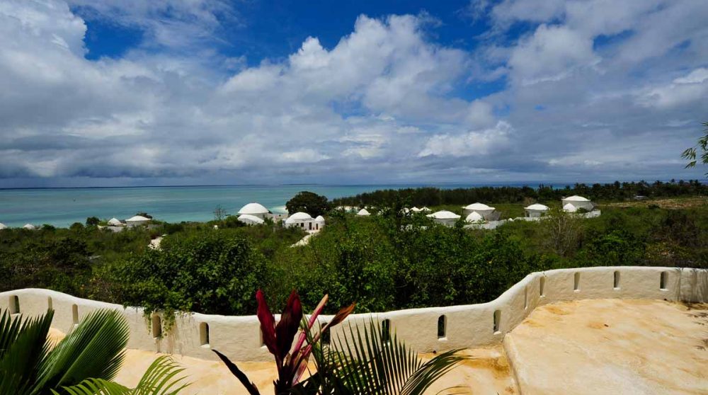 La vue depuis l'hôtel