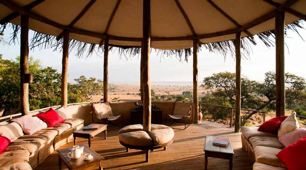 Un salon sur la terrasse