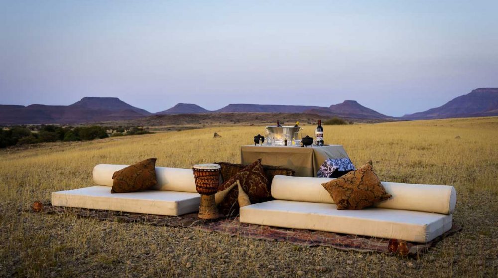 Repos dans la nature