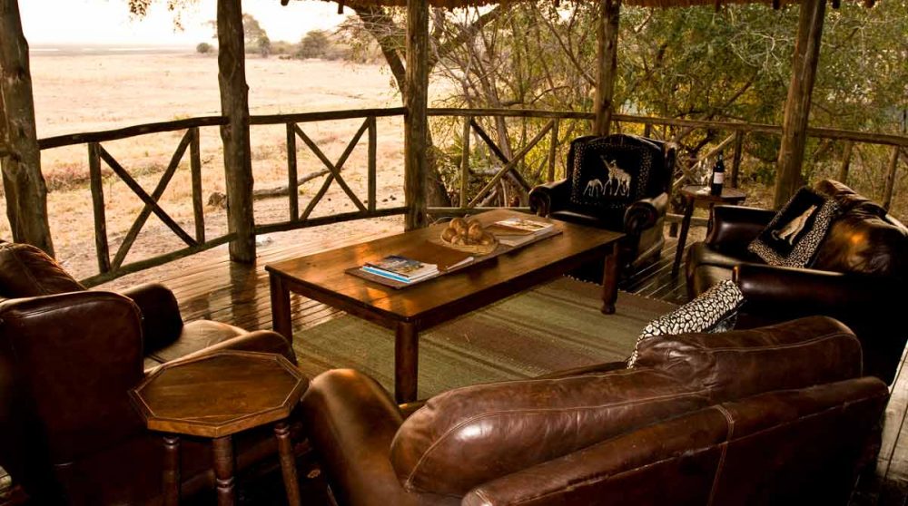 La vue depuis le salon