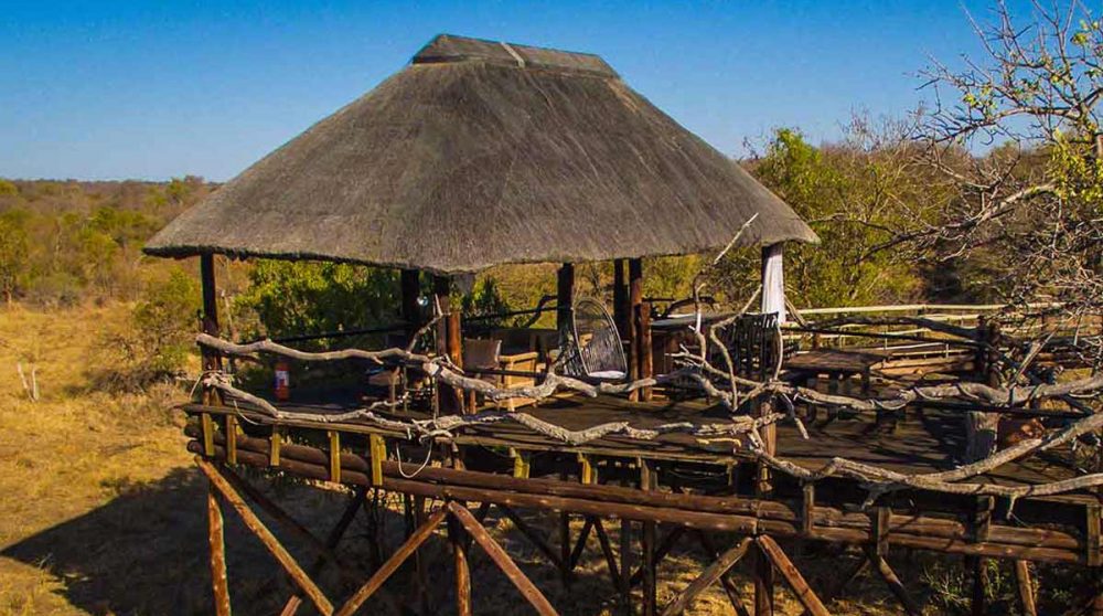 Le salon d'observation près du parc Kruger