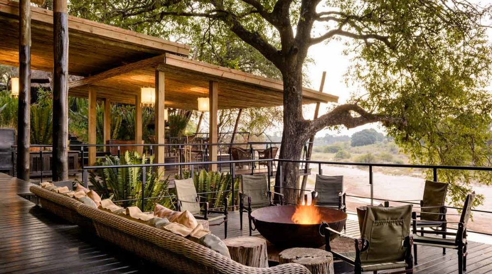 Les terrasses en Afrique du Sud