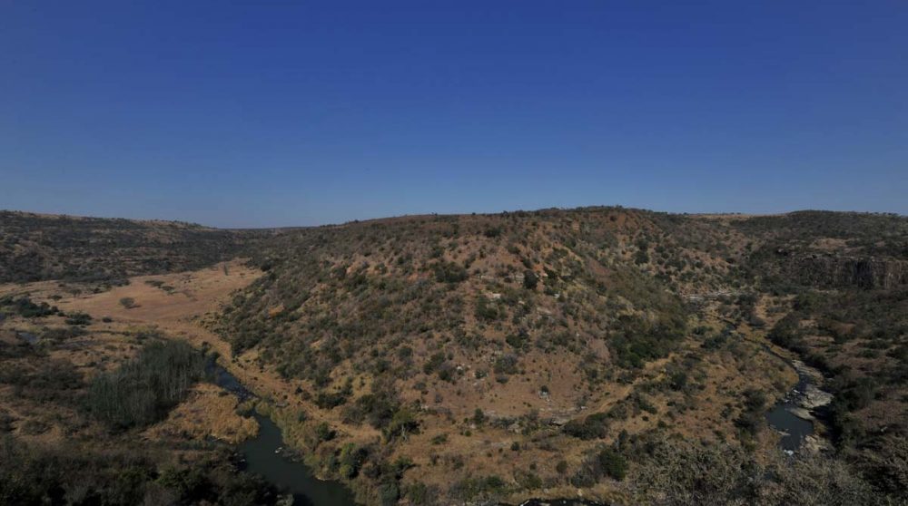 Ciel bleu sur la réserve