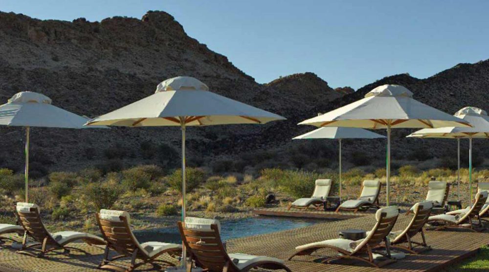 Autre vue de la piscine en Afrique du Sud