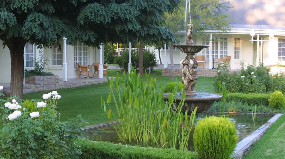 Le jardin intérieur en Afrique du Sud