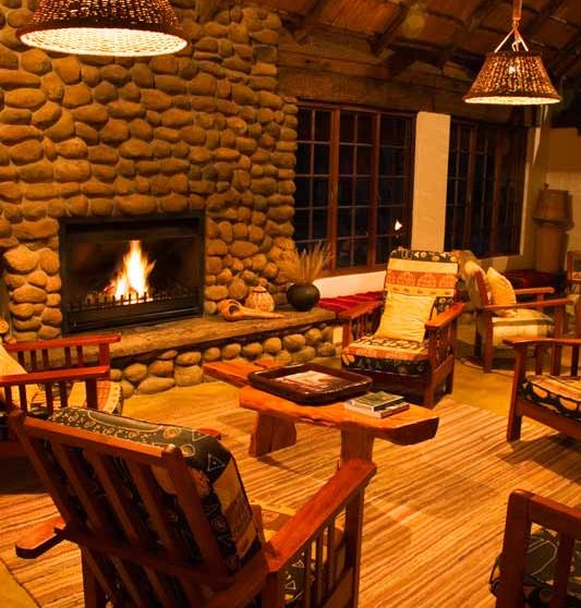 Le salon en Afrique du Sud