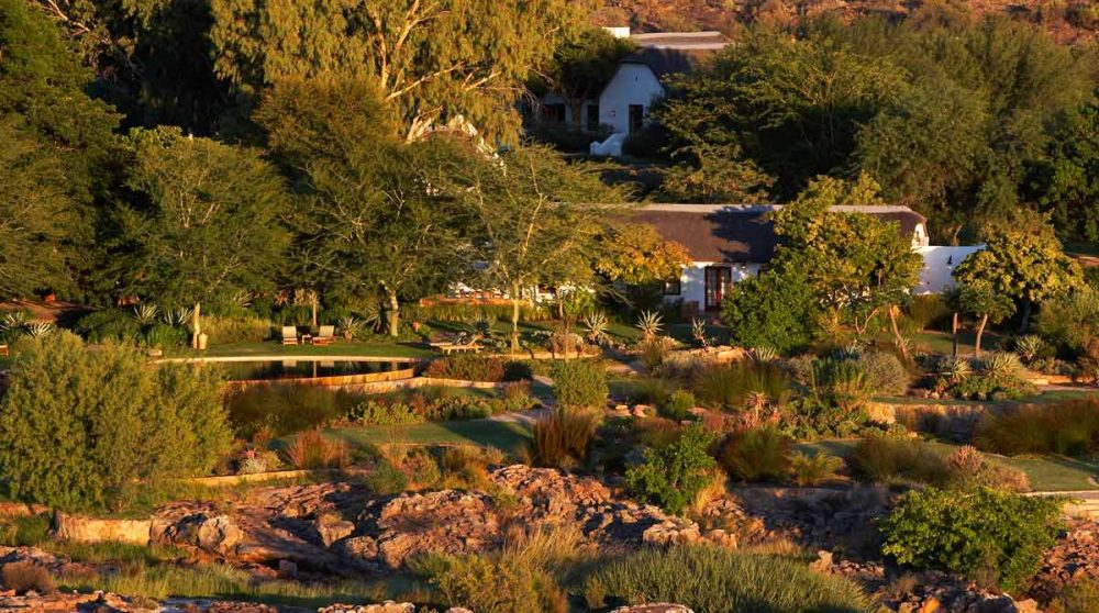 Vue du ciel en Afrique du Sud