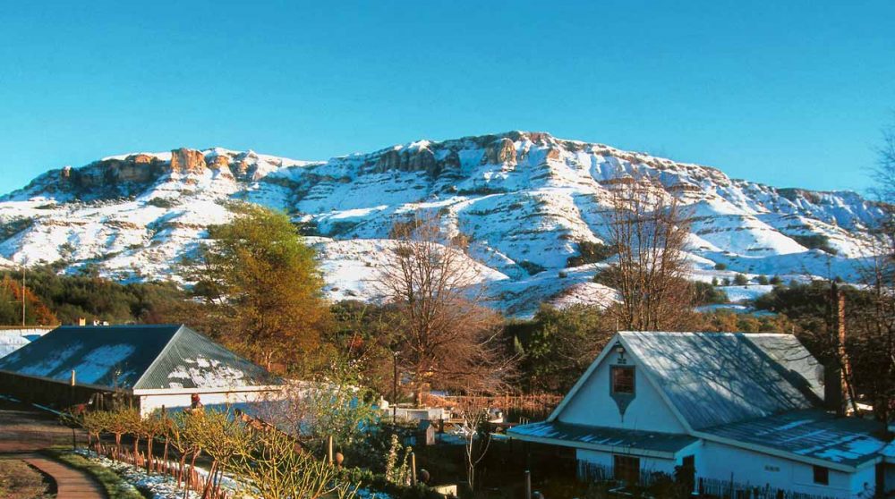 L'hiver en Afrique du Sud