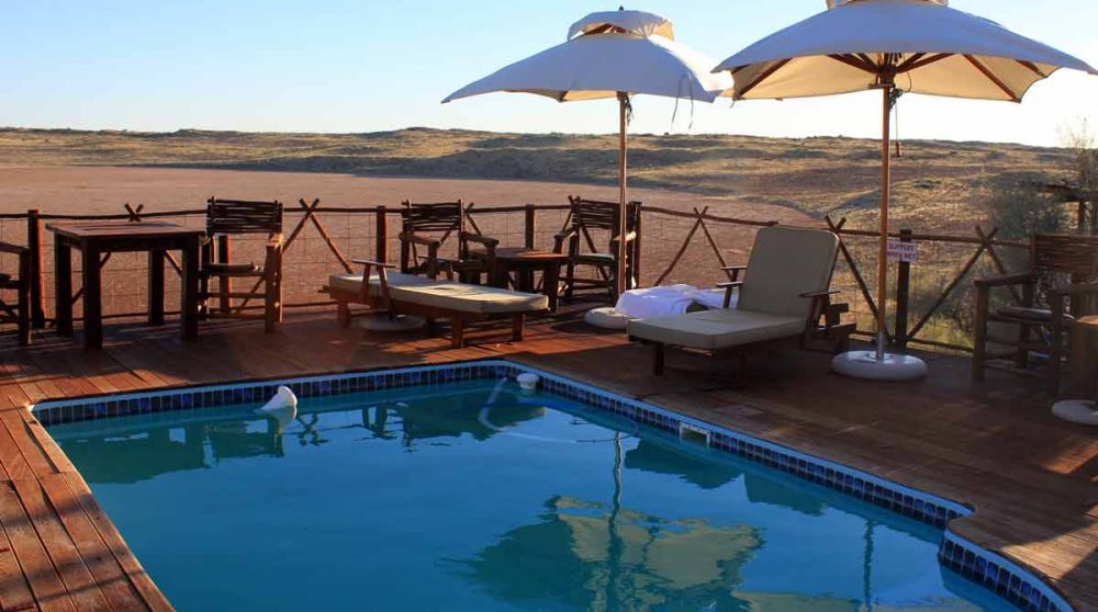 La piscine en Afrique du Sud