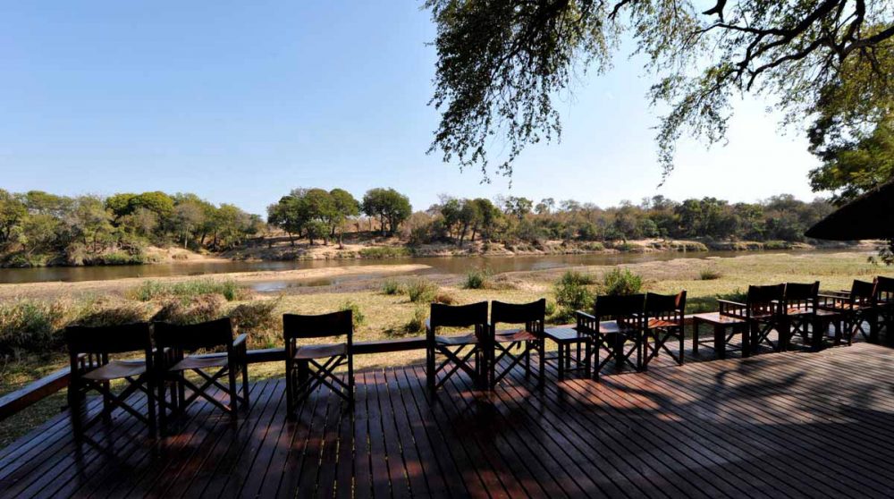 La vue depuis la terrasse