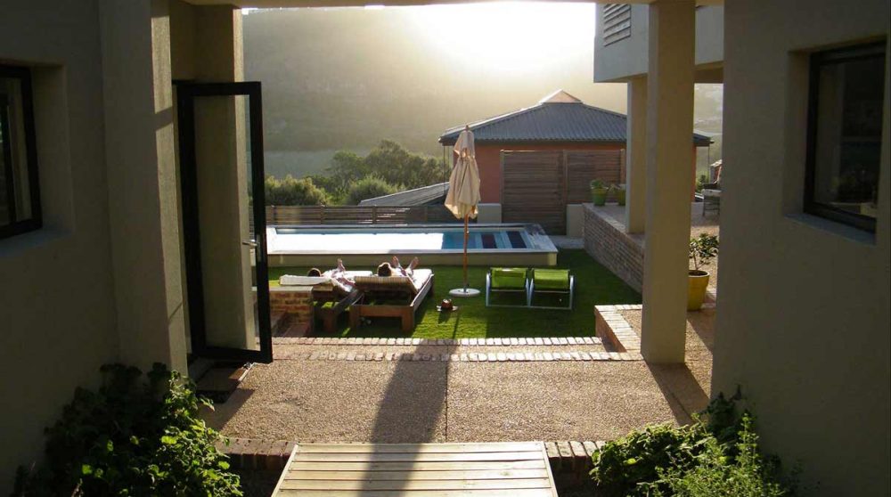 La petite piscine sur la Route des Jardins