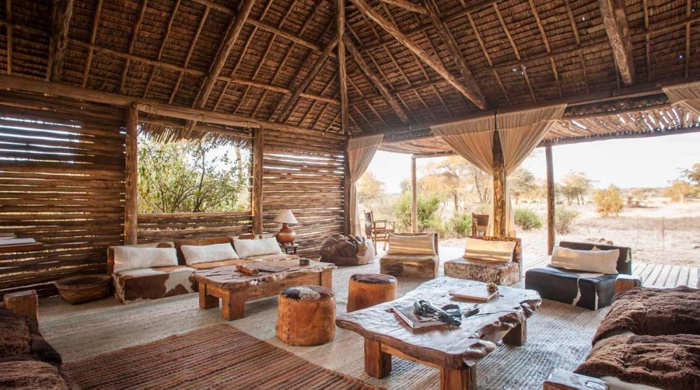 Autre vue du salon en Tanzanie