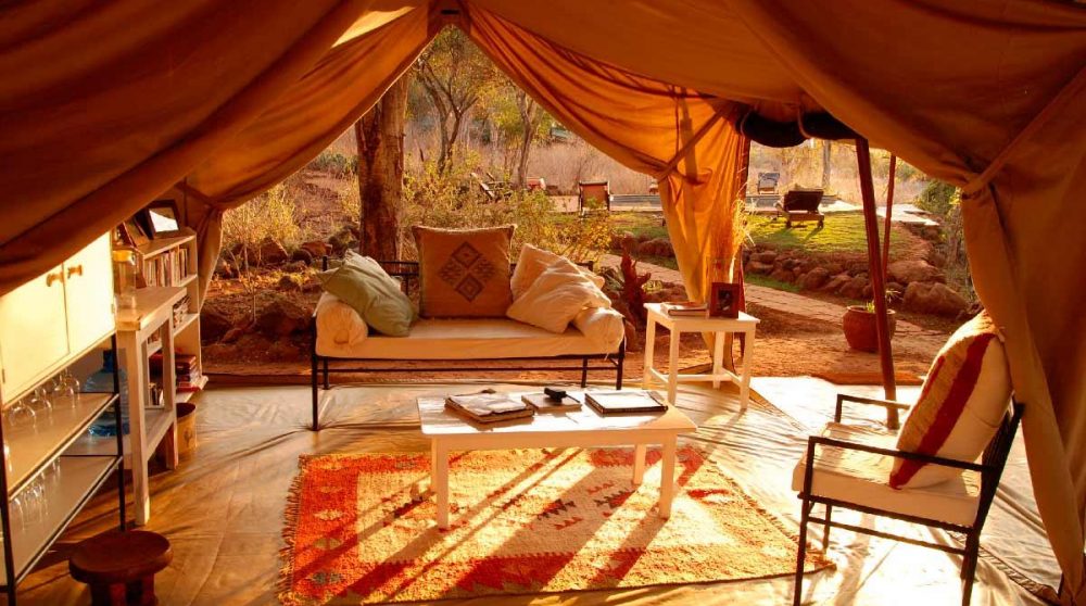 Un salon au calme au Meru National Parc