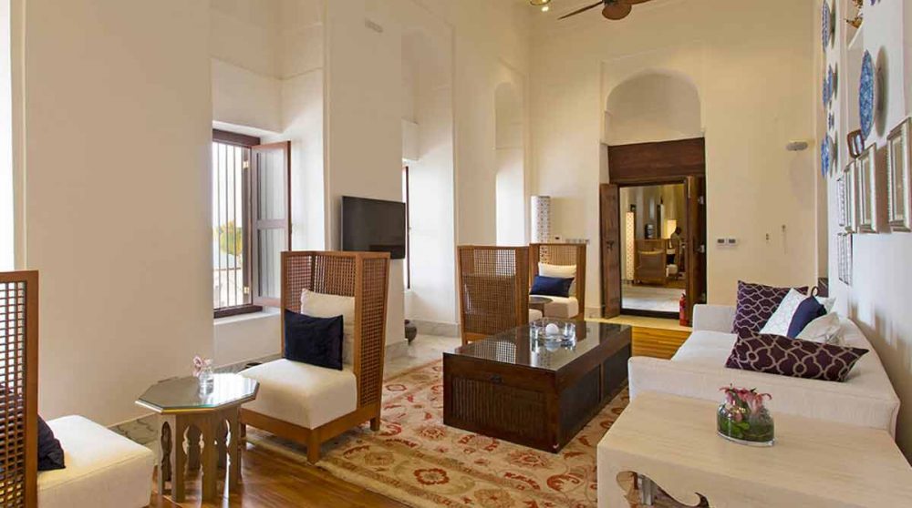 Le salon de l'hôtel