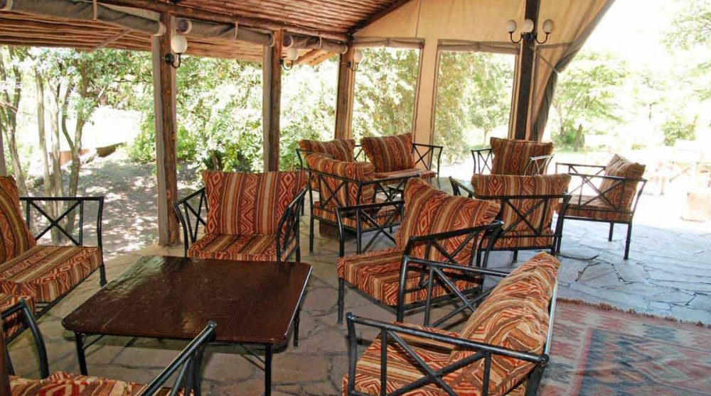 Espace détente au Kenya