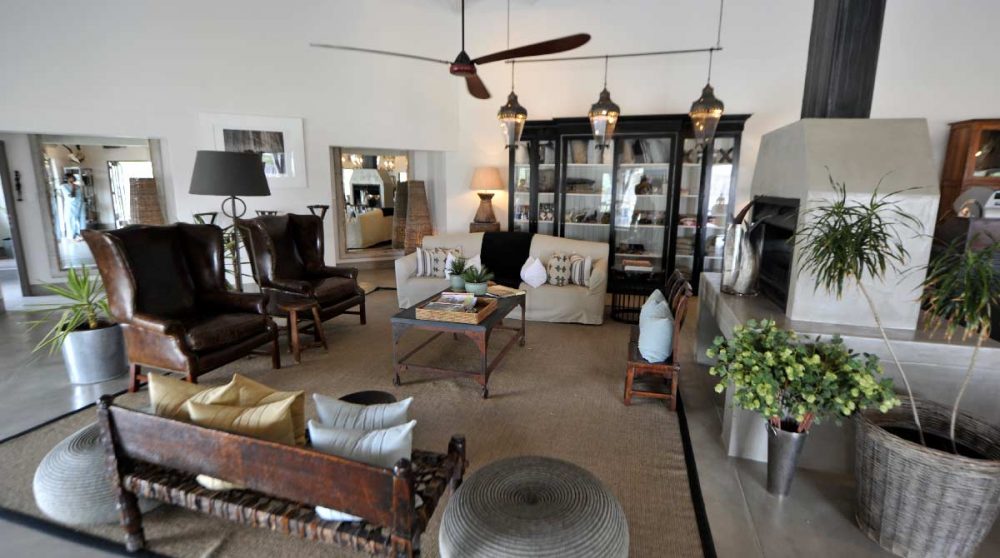 Autre vue du salon en Namibie