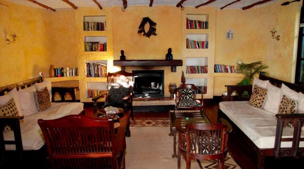 La biblitohèque dans le Masai Mara