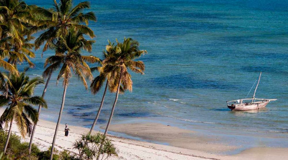 La plage de l'hôtel à Zanzibar
